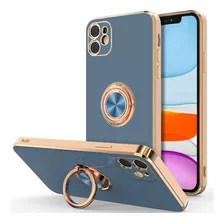 Funda Protectora Hython Para iPhone 11 (gris/dorado)