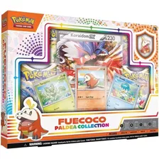 Box Pokémon Coleção V Card Game Blister Fuecoco