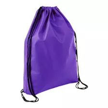 Mochila Tipo Morral De Tnt, 34 X 44 Cm, 25 Unidades