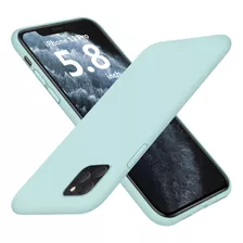 Funda De Celular iPhone 11 Pro Dtto Kz-02 Color Verde Me...