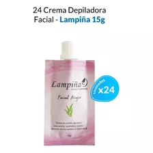 24 Crema Depiladora Facial - Lampiña 15g