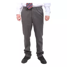 Pantalón Colegio Niño Cargo Gris - Tallas (38-50)