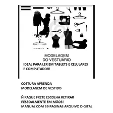 Costura Aprenda Modelagem De Vestido - Envio Imediato