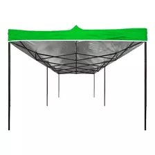 Gazebo 6 X 3 Reforzado E Impermeable Filtro Uv 30 Color Verde