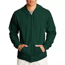 Hanes Hombres De Full-zip Eco-smart Fleece Con Capucha, Deep