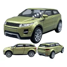 Carro Miniatura Land Rover Range Rover Evoque 13cm Metal