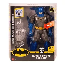 Boneco Batman Battle Power Eletrônico Mattel 30cm Articulado