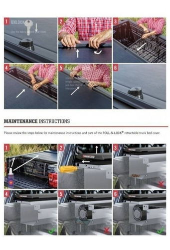 Roll N Lock Serie M Dodge Dakota 05-13/mitsubishi Raider 06- Foto 3