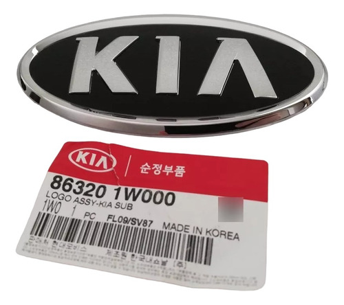 Foto de Kia Rio Spice Emblema Relieve Delantero Original Kia Nuevo