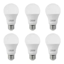 Set De 6 Focos Led Dimeables Luz Cálida 60w Feit 1244103 Cst