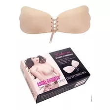 Brasier Silicona Adhesiva Bra Invisible Color Negro 