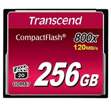 Transcend 256gb Compactflash Memory Card 800x