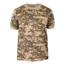 Camiseta Camuflada Digital Areia - Original