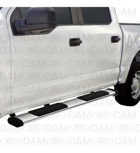 Estribos Bronx Dodge Ram Pickup Doble Cabina 2002-2008 Foto 4