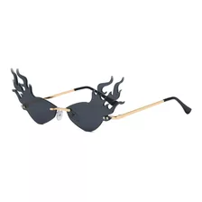 Lentes De Llamas Gafas De Sol Flama Fuego Uv400 Steampunk Z2