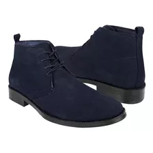 Botas Stylo 2816 Gamuza Azul 