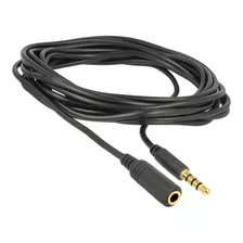 Cable Extensión 3.5mm Trrs Para Audífono Micrófono 5mts