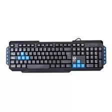 Teclado Gamer Pc Bkt Usb 8 Teclas Multimedia Semimecanico