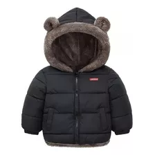 Chaqueta Gruesa De Plumón Interno, Cálido Para Bebes. Parka