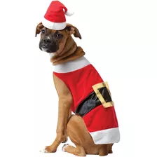 Disfraz Para Mascota Santa Claus Halloween 