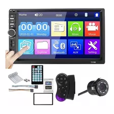 Radio Pantalla Tactil Mirror Android iPhone Camara 2 Din