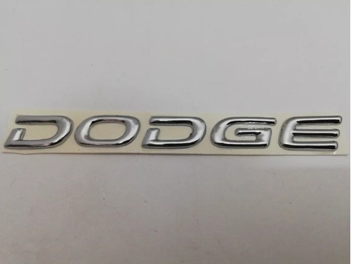 Emblema Dodge Par Nen Letras Cromadas Foto 2