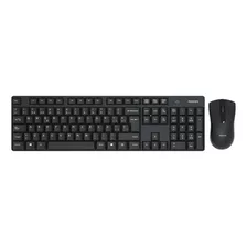 Kit Teclado + Mouse Inalambrico Philips C501 Negro