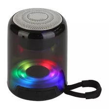 Parlante Inalámbrico Bluetooh Con Luz Led/ Micrófono/ Radio 