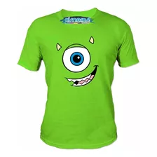 Playera Mike Wazowski Monsters Inc Todas Las Tallas