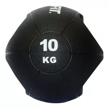 Balón Medicinal Con Agarre 10 Kg Profesional Movifit Fitness