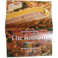 Mapa Nat Geo Lamina Los Romanos The Romans Coliseo Roma 