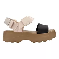 Sandalias Mujer Melissa Plataforma Kick Off Sandal | Beige