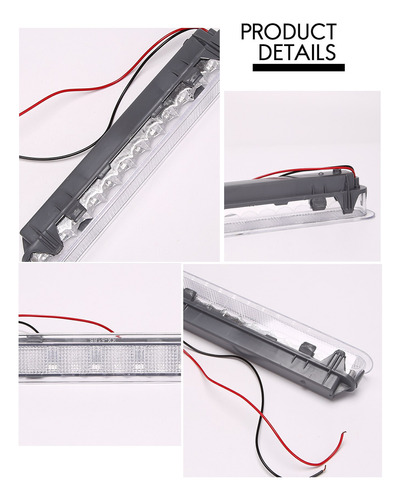 Lente Led De Tercer Freno Para Toyota Hilux Vigo Mk6 Sr5 20 Foto 6