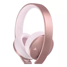 Audífono Gamer Inalámbrico Playstation Gold Cuhya0080 Rose Gold