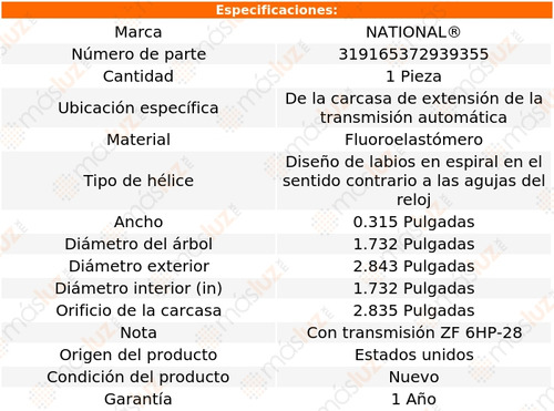 1- Retn Carcasa Extensin T/ A Xf 09/19 National Foto 3