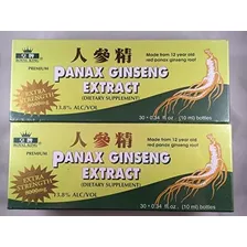 Rey Real - Extracto De Panax Ginseng Rojo 8000mg (30 Viales