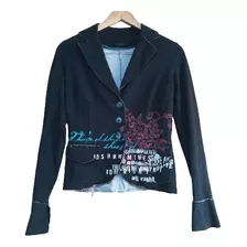 Saco Blazer Chaqueta Maria Vazquez Talle S