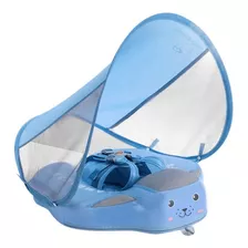 Colete Mambobaby Flutuador Boia Torax Com Cobertura Azul