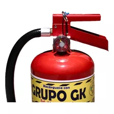 Extintor Con Sujeta Manguera 4.5 Kg Polvo Quimico Seco Nuevo