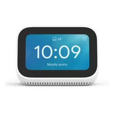 Bocina Inteligente Bluetooth Xiaomi Mi Smart Clock Reloj Despertador X04g Con Asistente Virtual Google Assistant, Control Remoto Infrarojo, Pantalla Integrada De 3.97 Color Blanco