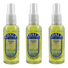 Kit 3 Spray Coala Aromatizante Ambiente Erva Doce 120ml