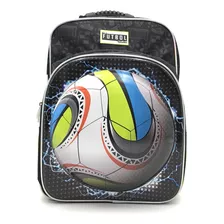 Mochila Phi Phi Bags Fútbol 40 Cm Universo Binario