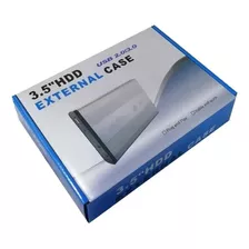 Case Gaveta Externa Usb 2.0 Para Hds Sata 3,5''