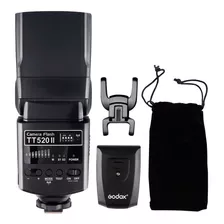 Flash Universal Godox Tt520ii + Radio Disparador 