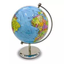 Enfeite Decorativo Globo Terrestre Grande 34cm