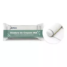 Atadura Crepom Ina 13f-10cmx1,8m - Kit 96 Rolos - Neve