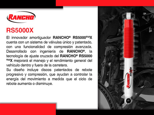 1 Amortiguador Gas Del Der O Izq Rs5000x Hummer H2 03-09 Foto 4