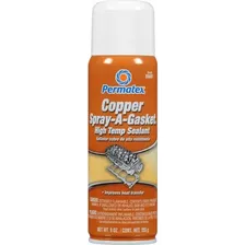 Sellador Permatex De Cobre Alta Temperatura Copper Spray 9oz