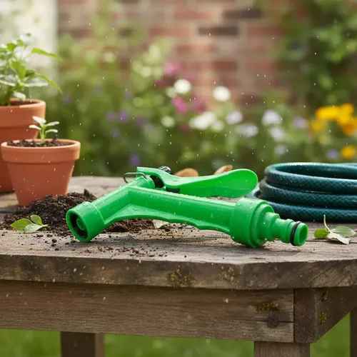 Lanza Rociador A Gatillo Para Riego Roc6 Aquaflex