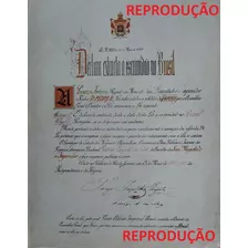 Reprodução Da Lei Áurea Publicada Em Revista Em 1969